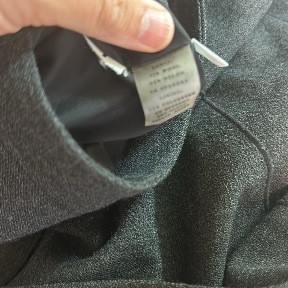 Classic Gray Suiting Skirt | Timeless Tailored Staple | Work to Weekend Chic - Picture 7 of 7